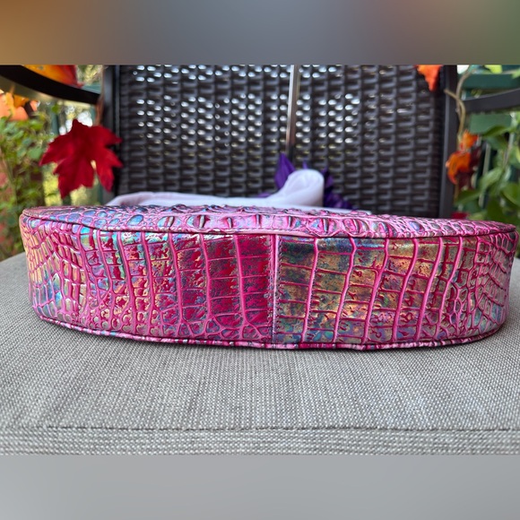 NWT Brahmin Shayna MAGENTA WONDERLAND Melbourne Crossbody - Picture 8 of 15